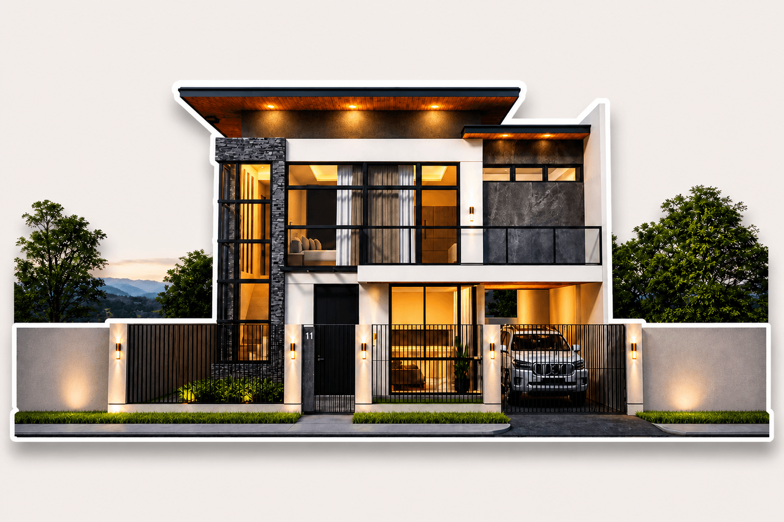 Elegant 4BR Coastal Residence | Beachfront Living